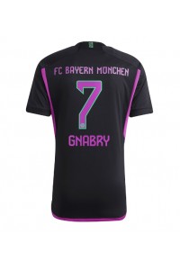 Bayern Munich Serge Gnabry #7 Fotballdrakt Borte Klær 2023-24 Korte ermer